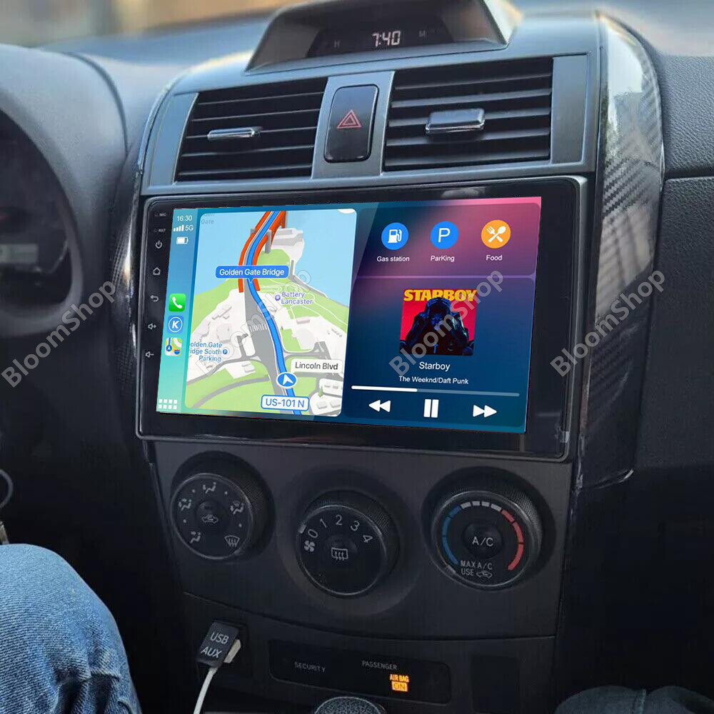 FOR TOYOTA COROLLA 2009-2013 Apple Carplay Car Radio Android 13 GPS Navi Stereo