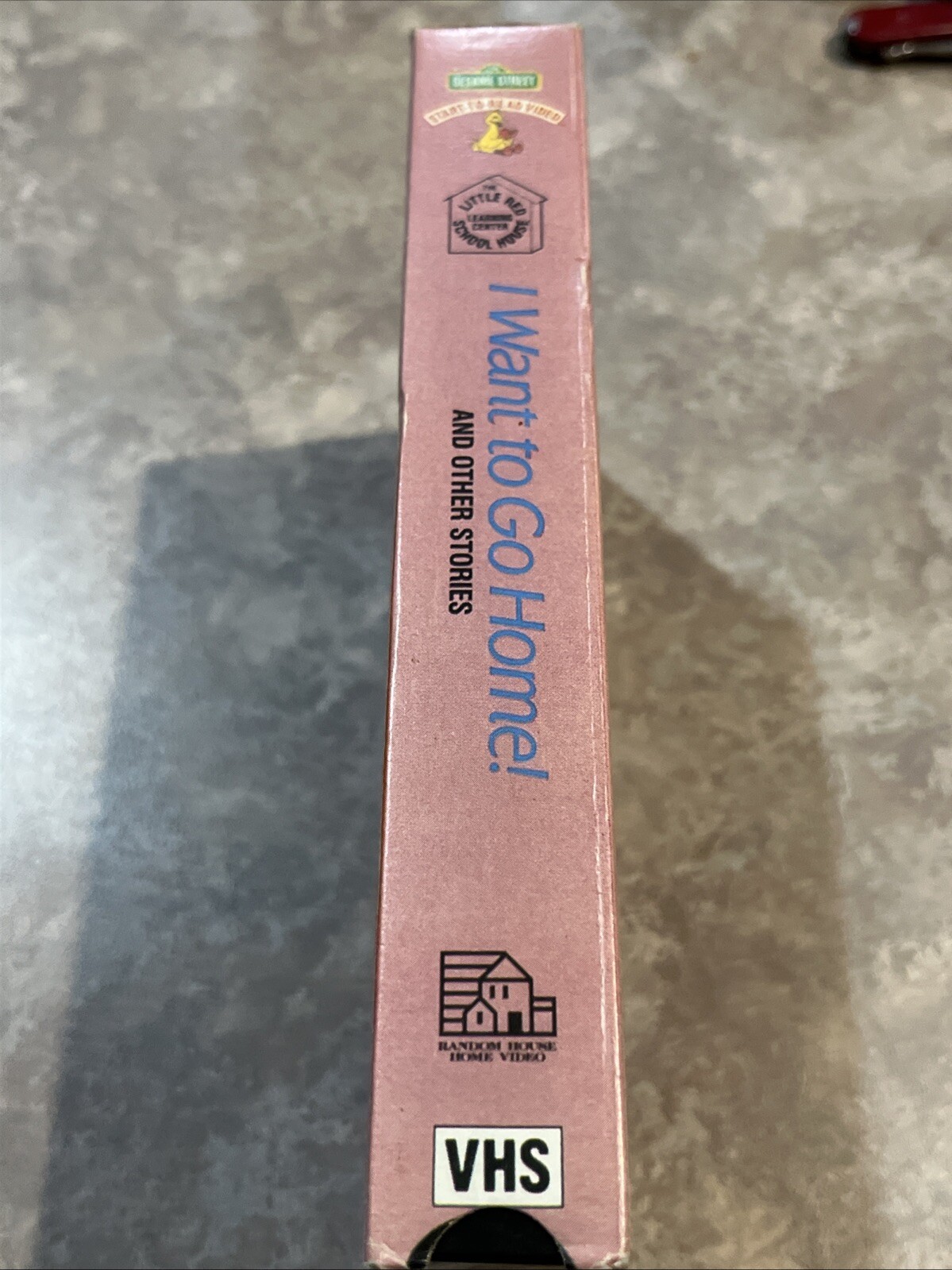 Sesame Street Start-To-Read Video - I Want to Go Home! 1987 VHS Big Bird reading