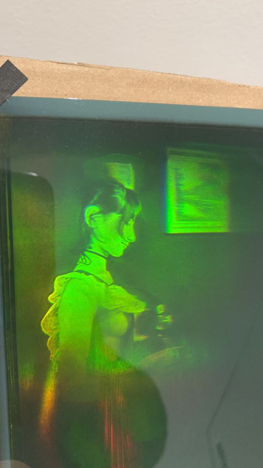 True 3D laser hologram. Casino Royale. Motion hologram