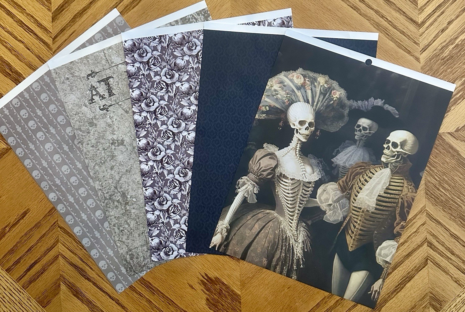 “DEAD REGENCY” SCRAPBOOKING / CRAFTS ~8.5 X 11~ 30 SHEETS~ BY RECOLLECTIONS