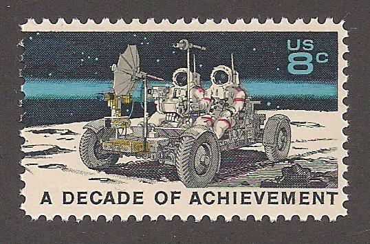 APOLLO LUNAR ROVER - 1971 U.S. POSTAGE STAMP - MINT CONDITION