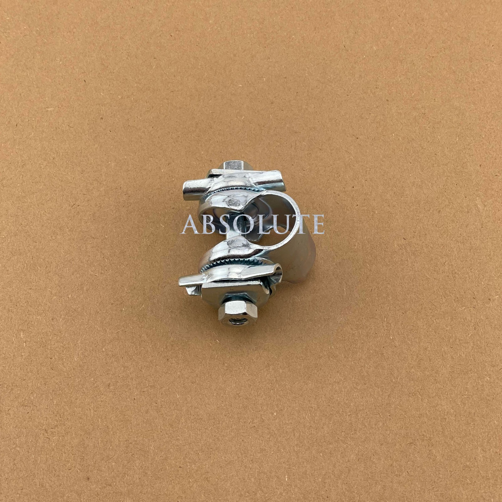 CHROME VINTAGE SCHWINN BICYCLE SADDLE SINGLE SEAT RAIL CLAMP 7/8" BIKE SEATPOST