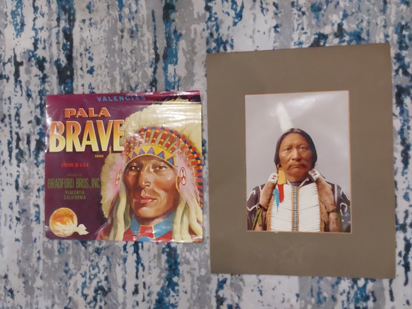 Native American Utes Chief Buckskin Charlie Photochrom Detroit Photographic Co.