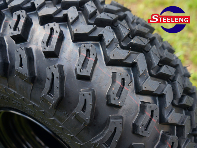 EZGO TXT ELECTRIC GOLF CART 5" LIFT KIT + 10" WHEELS and 22" ALL TERRAIN TIRES