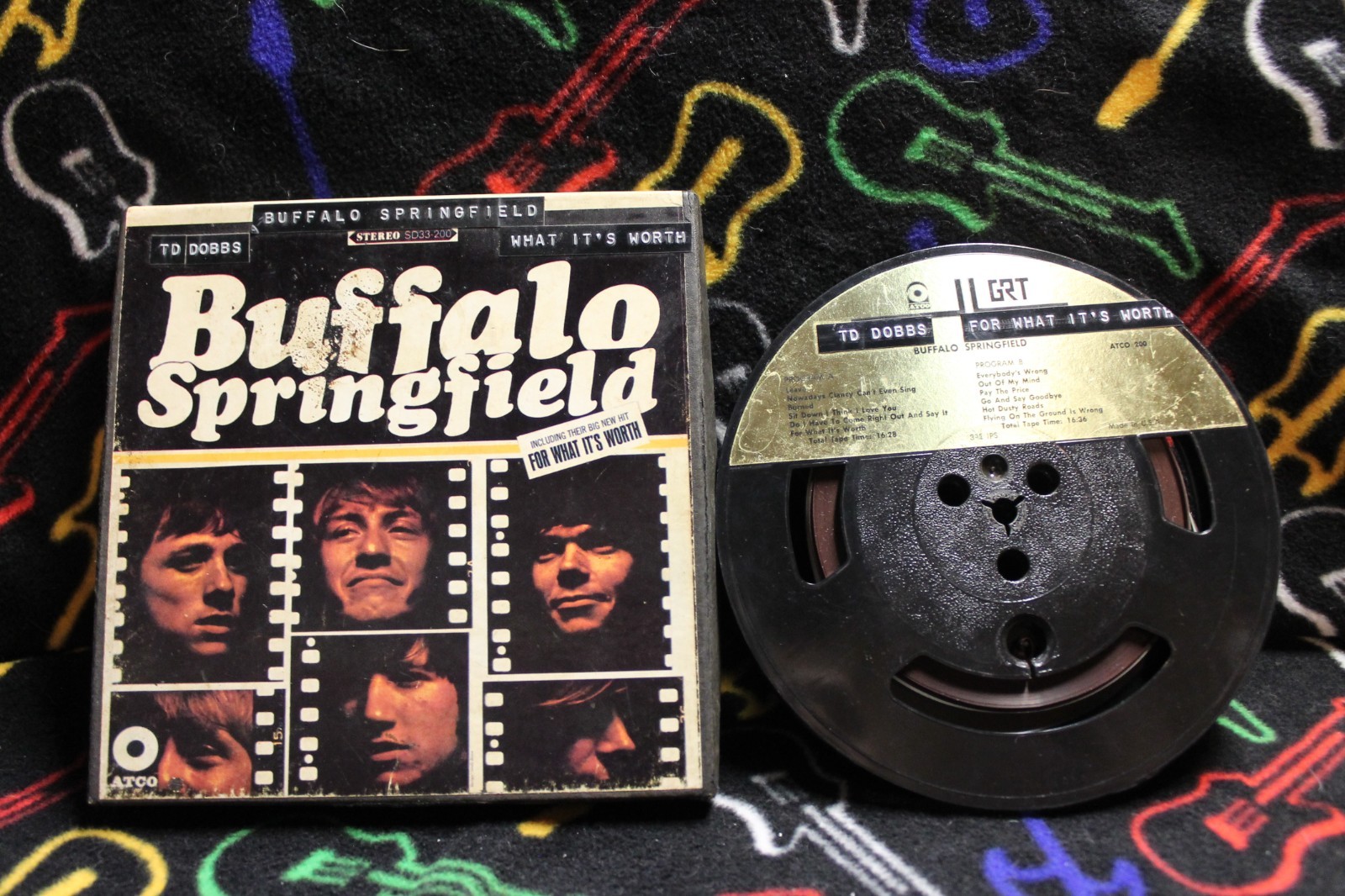 BUFFALO SPRINGFIELD 1966 Reel-To-Reel 3 3/4 ips 4-TRACK Tape CSNY Neil Young