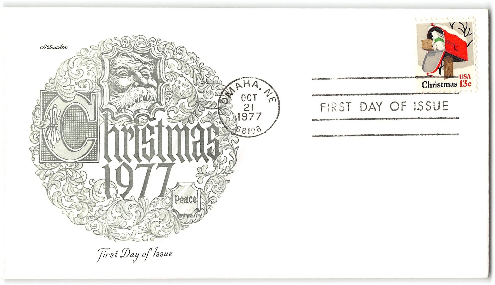 US #1730 FDC, 1977, Artmaster