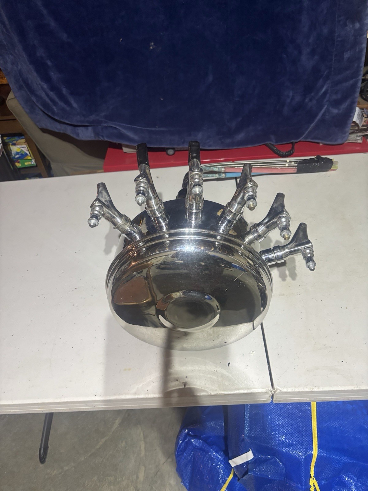 Mushroom Head 6 Tap Draft Beer Tower