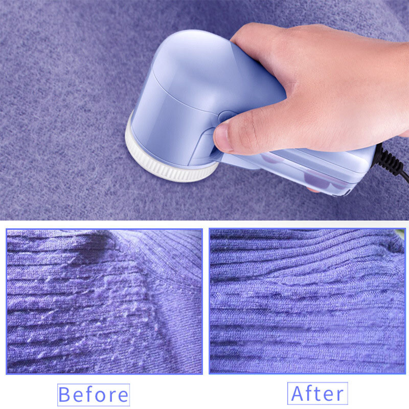 Electric Clothes Lint Pill Fluff Remover Fabrics Sweater Fuzz Shaver Household