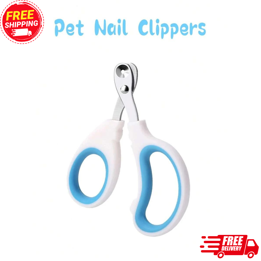 Pets Nail Clippers with Circular Cut Hole Avoid Over Cutting for Cats & Dogs
