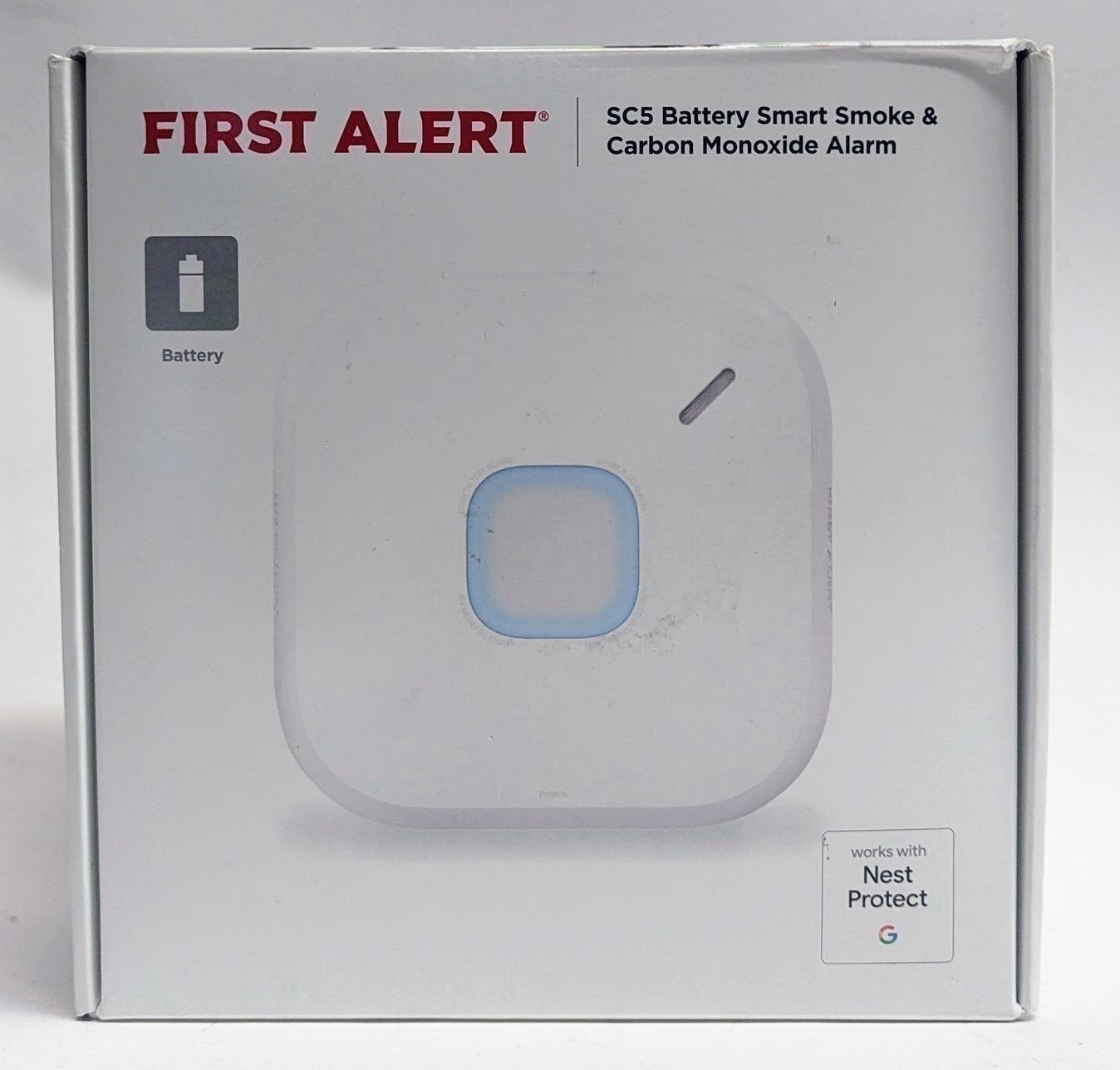 First Alert SC5 Smart Smoke and Carbon Monoxide Detector - Battery Powered