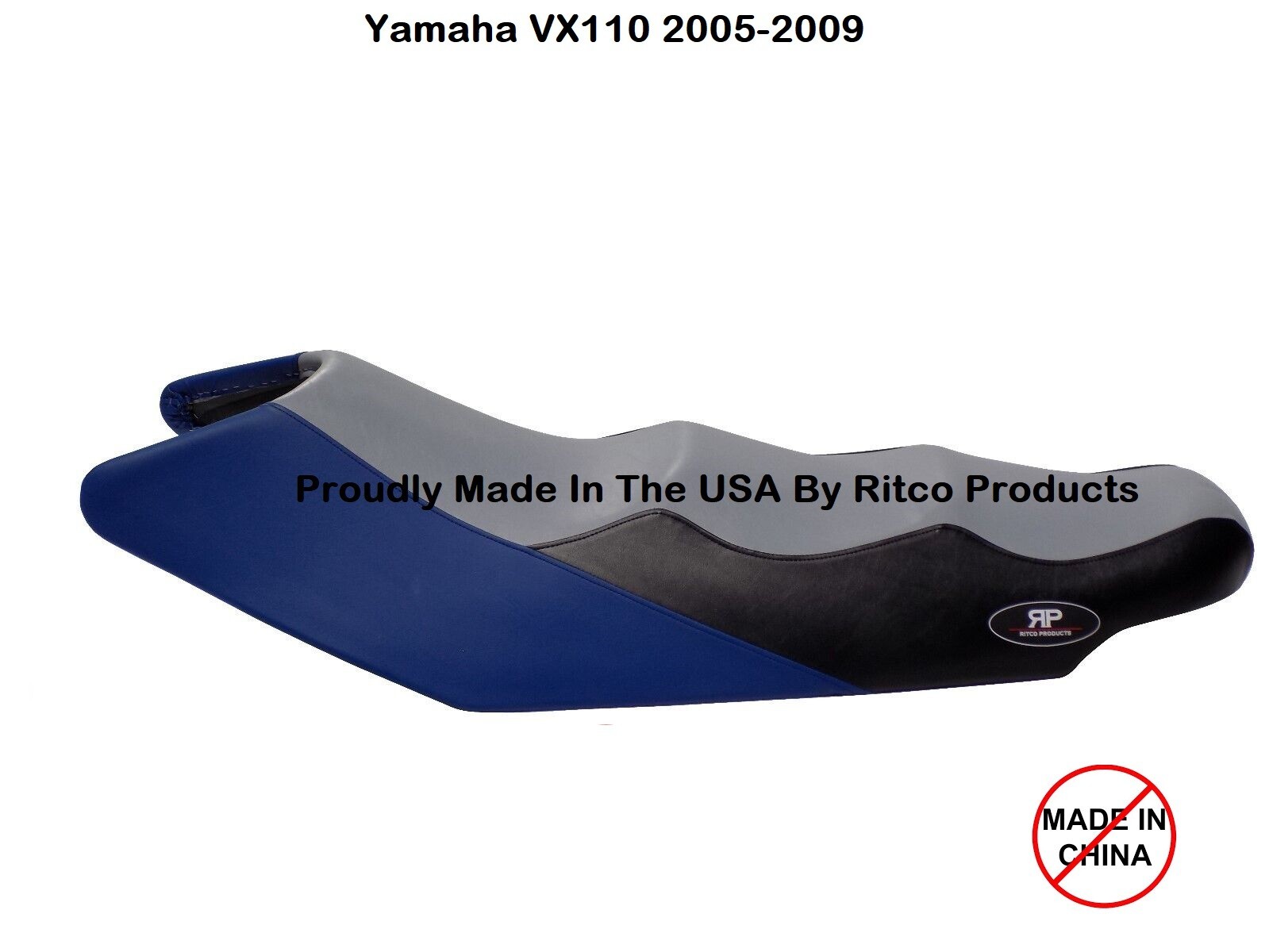 Yamaha All 2005-2009 VX110 Deluxe Sport Waverunner Seat cover VX 110  Blue RITCO