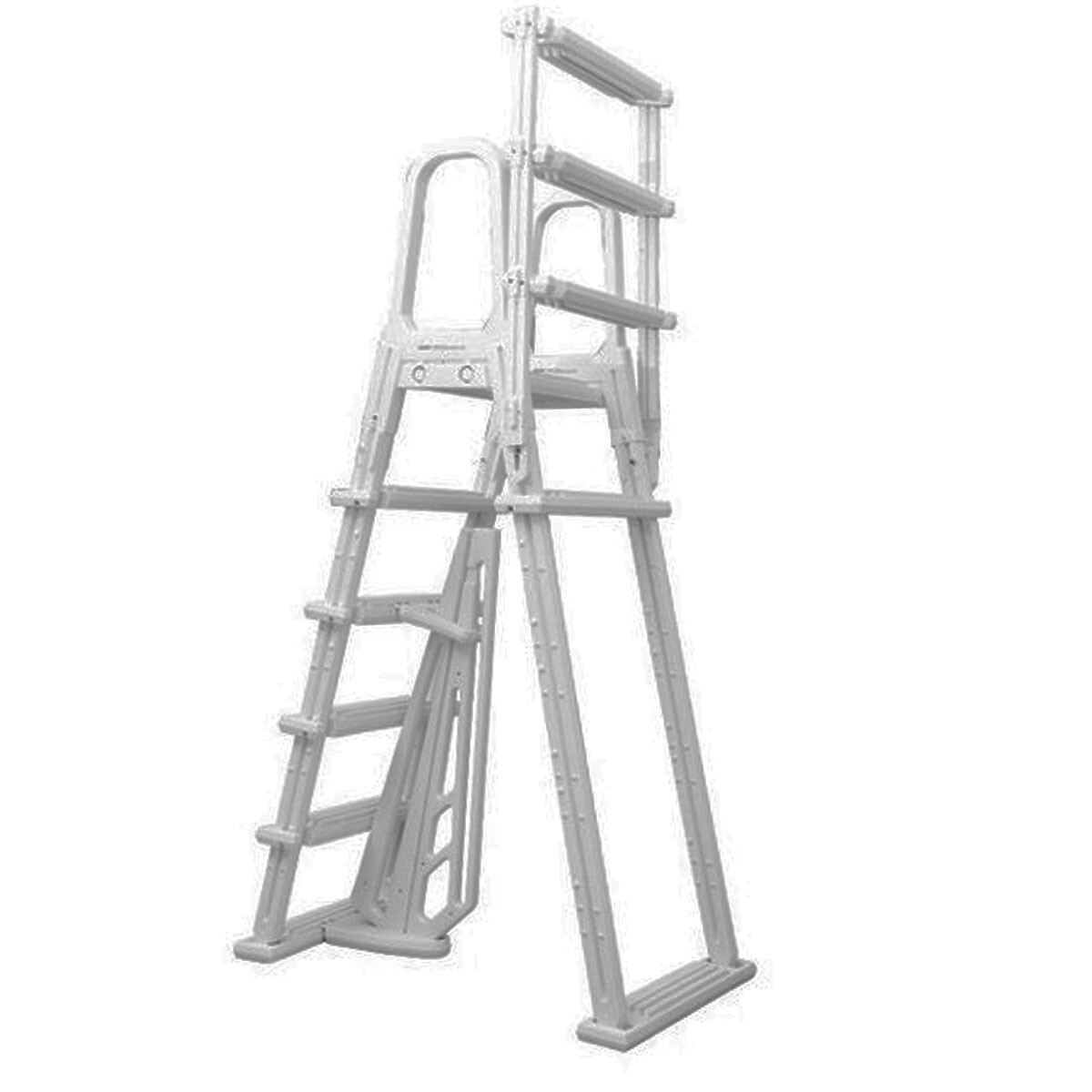 Aqua Select Above Ground Swimming Pool A-Frame Heavy Duty Ladder - 48" to 54"