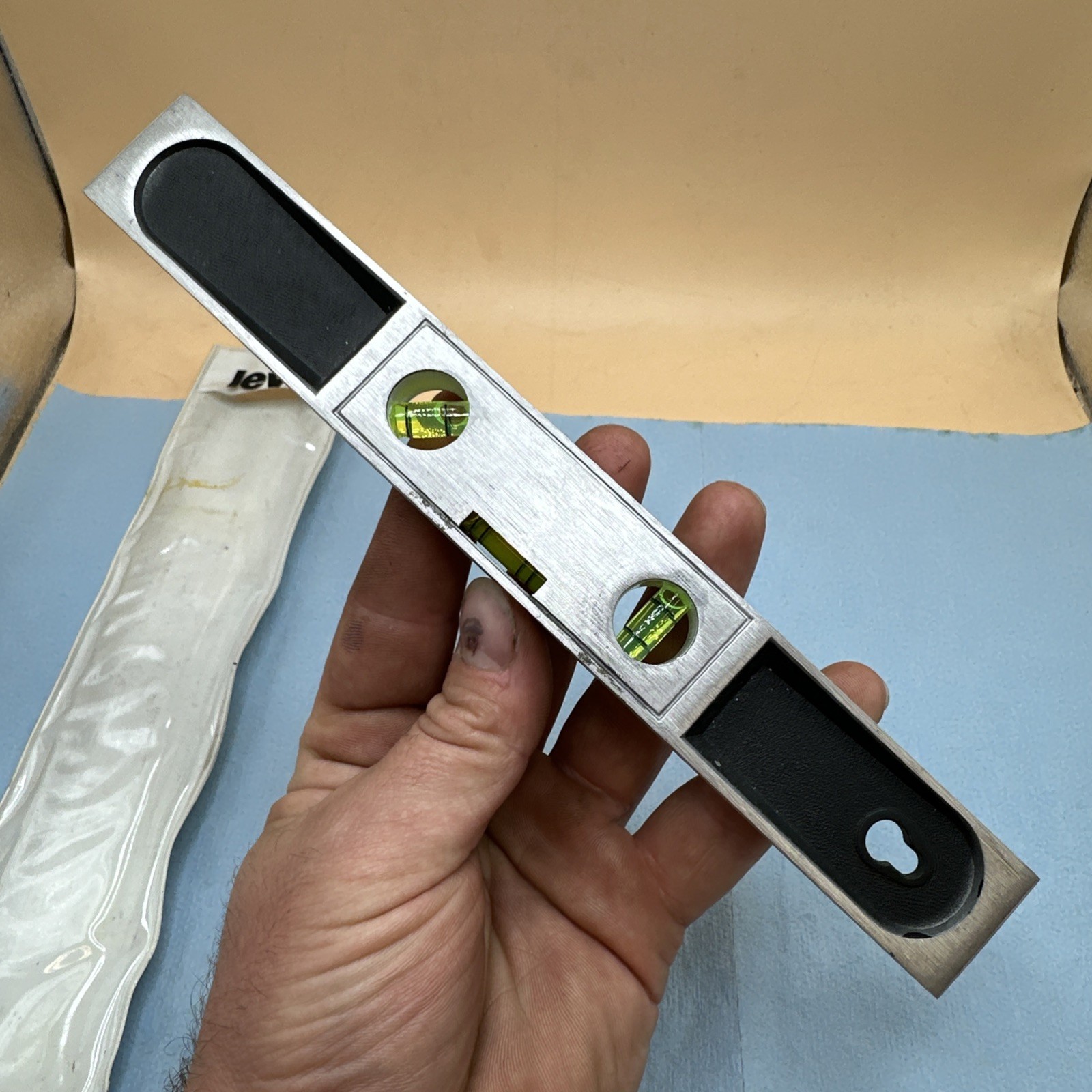 Nos Millers Falls 190C 9” Aluminum Torpedo Level USA