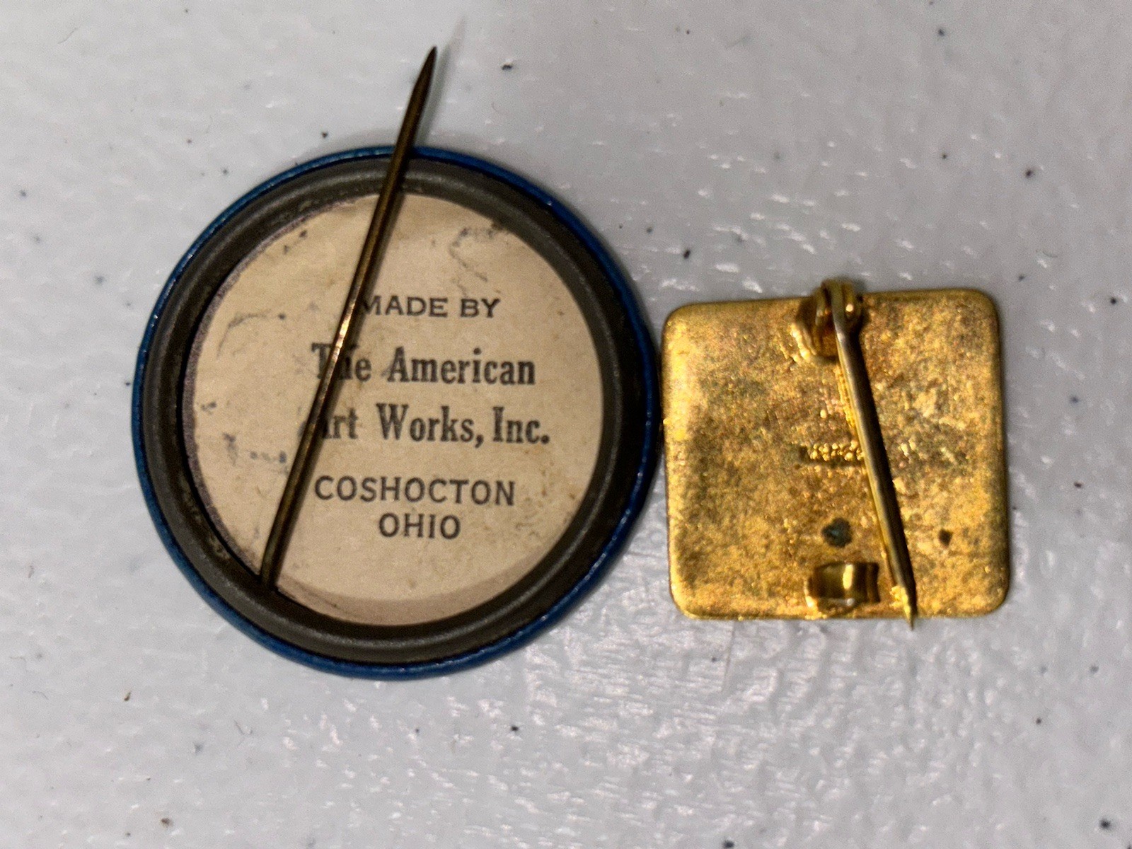 Vtg American Junior Guernsey Club + 4H Club Cow Pin Badge