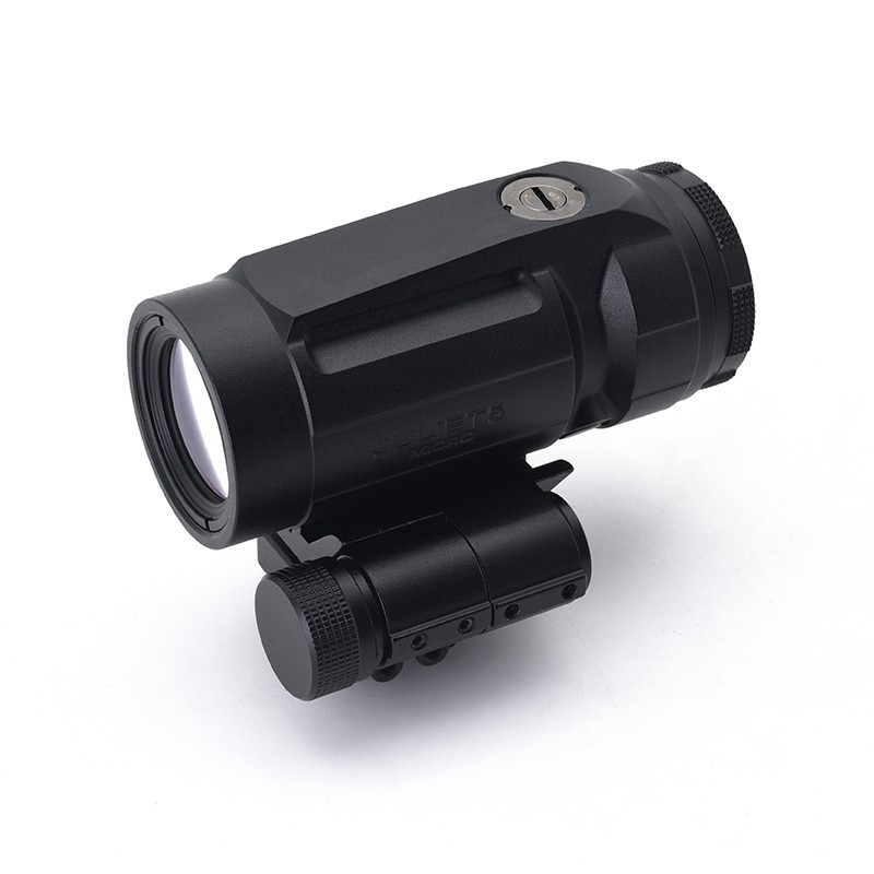 EvolutionGear Maded: JULIET5 5x24mm Micro Black Magnifier USA STOCK