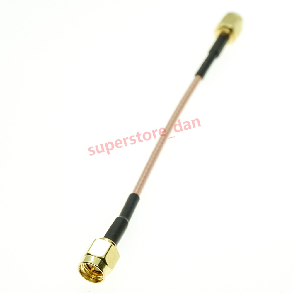 5-100Pcs RG316 SMA male to SMA male Lot RF Pigtail Coax Jumper Coaxial Cable
