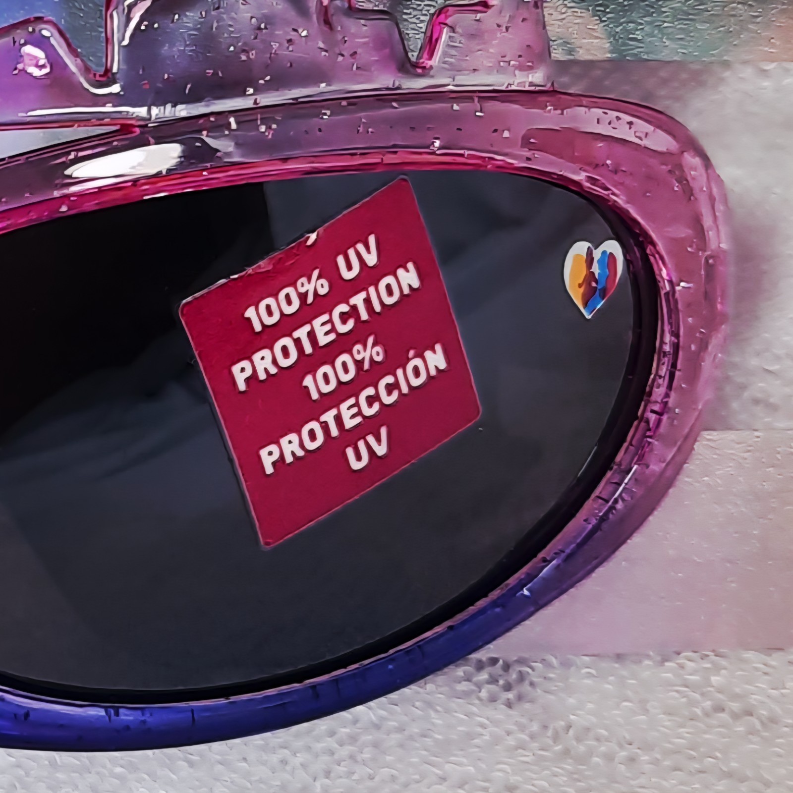 Disney Princess Crown Sunglasses Kids Shades 100% UV Protection Impact Resistant