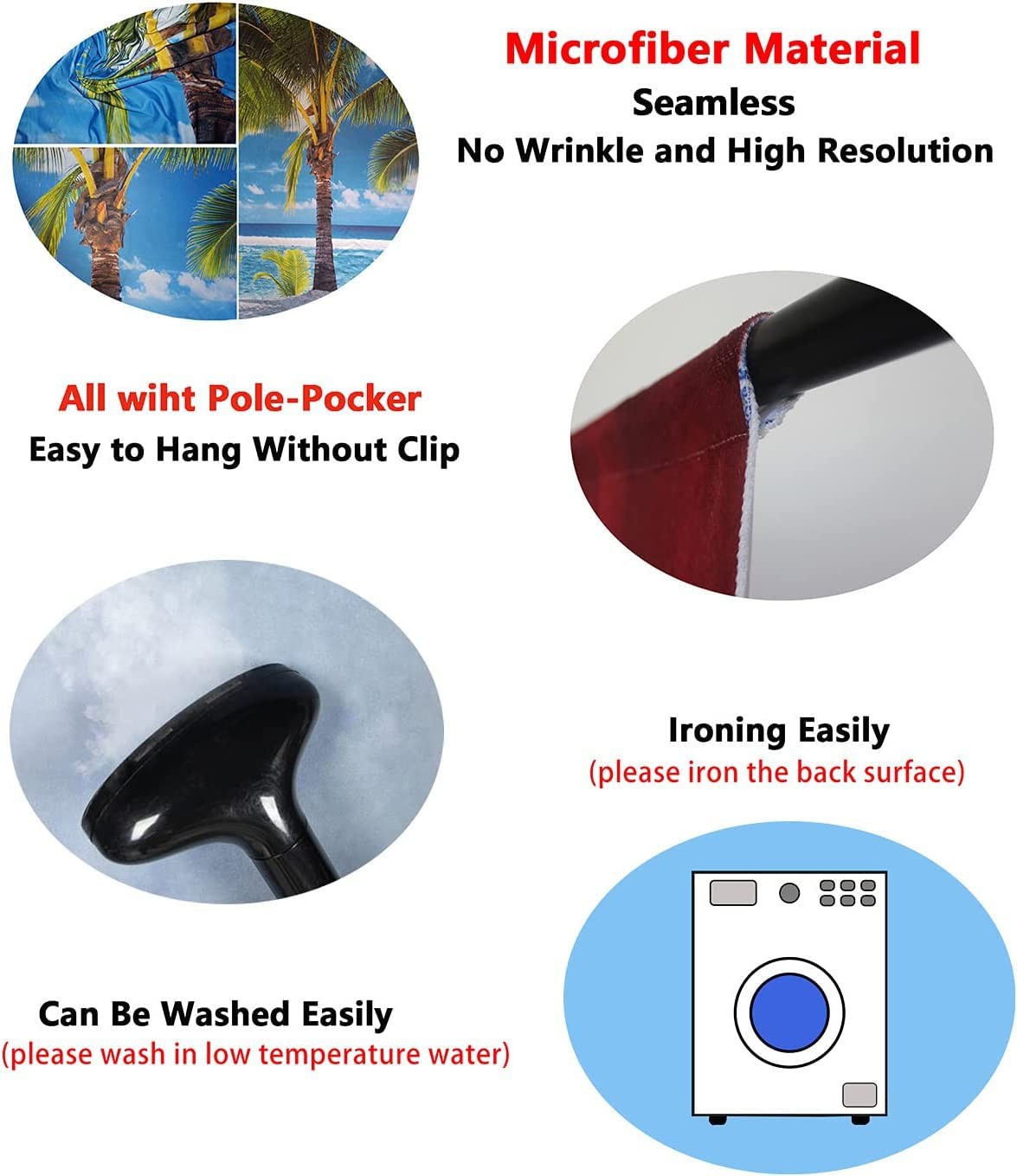 Kate Spring Colorful Flowers Photography Wall Backdrop 10x6.5ft Mixcolor