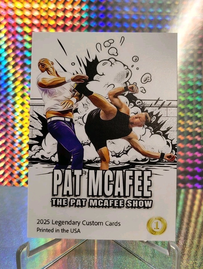 Custom Pat Mcafee Fan Art Card