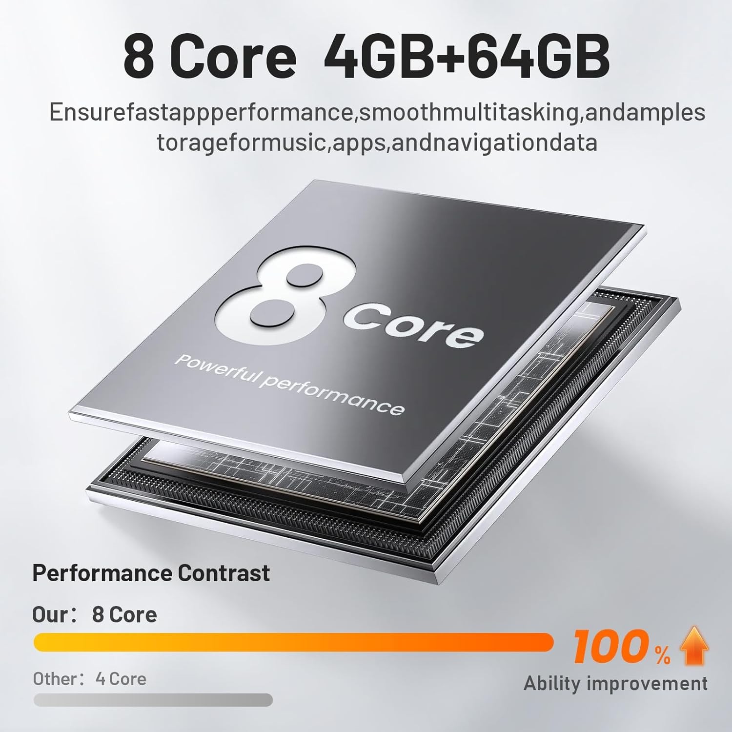 4+64G Car Radio Stereo Carplay Android 13 for Cadillac ATS XTS SRX CTS 2013-2018