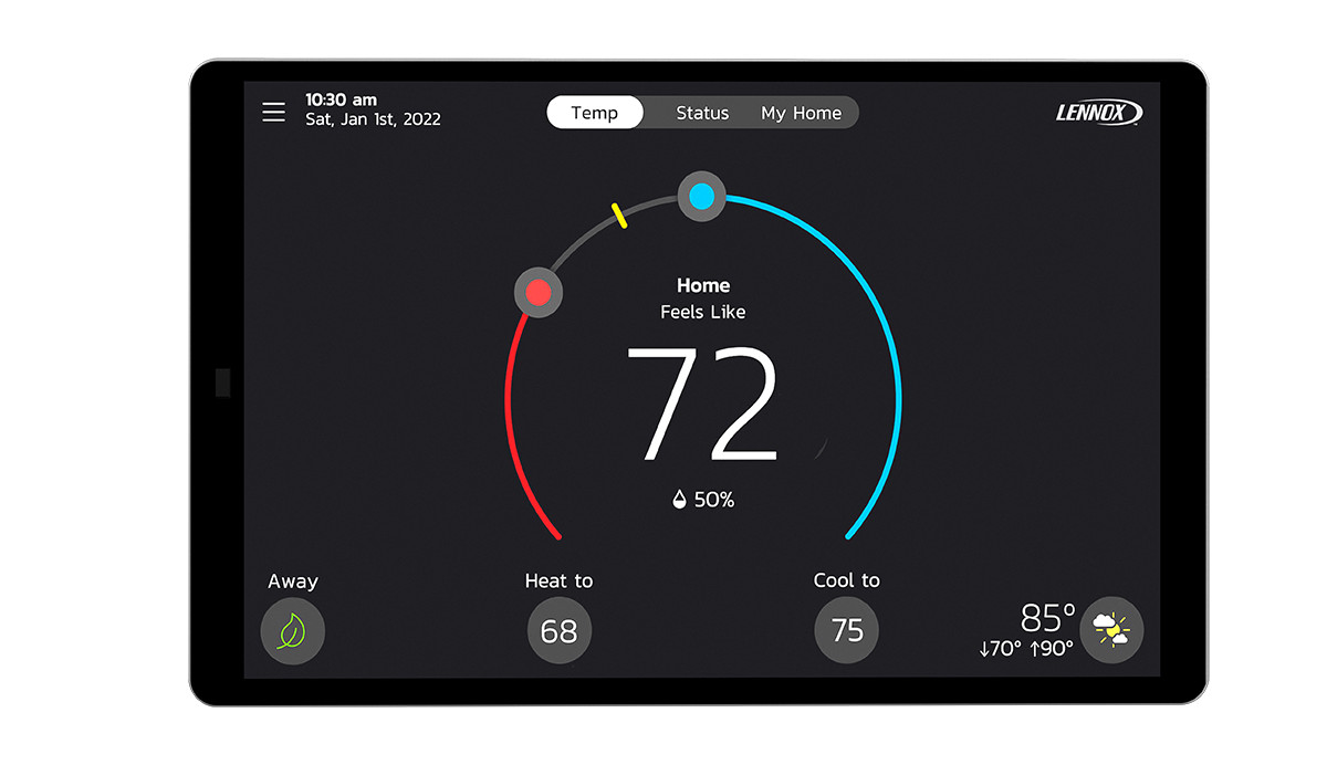2025 Lennox 22V24 iComfort S40 Ultra Smart Thermostat NEW Replaces 10F81 & S30