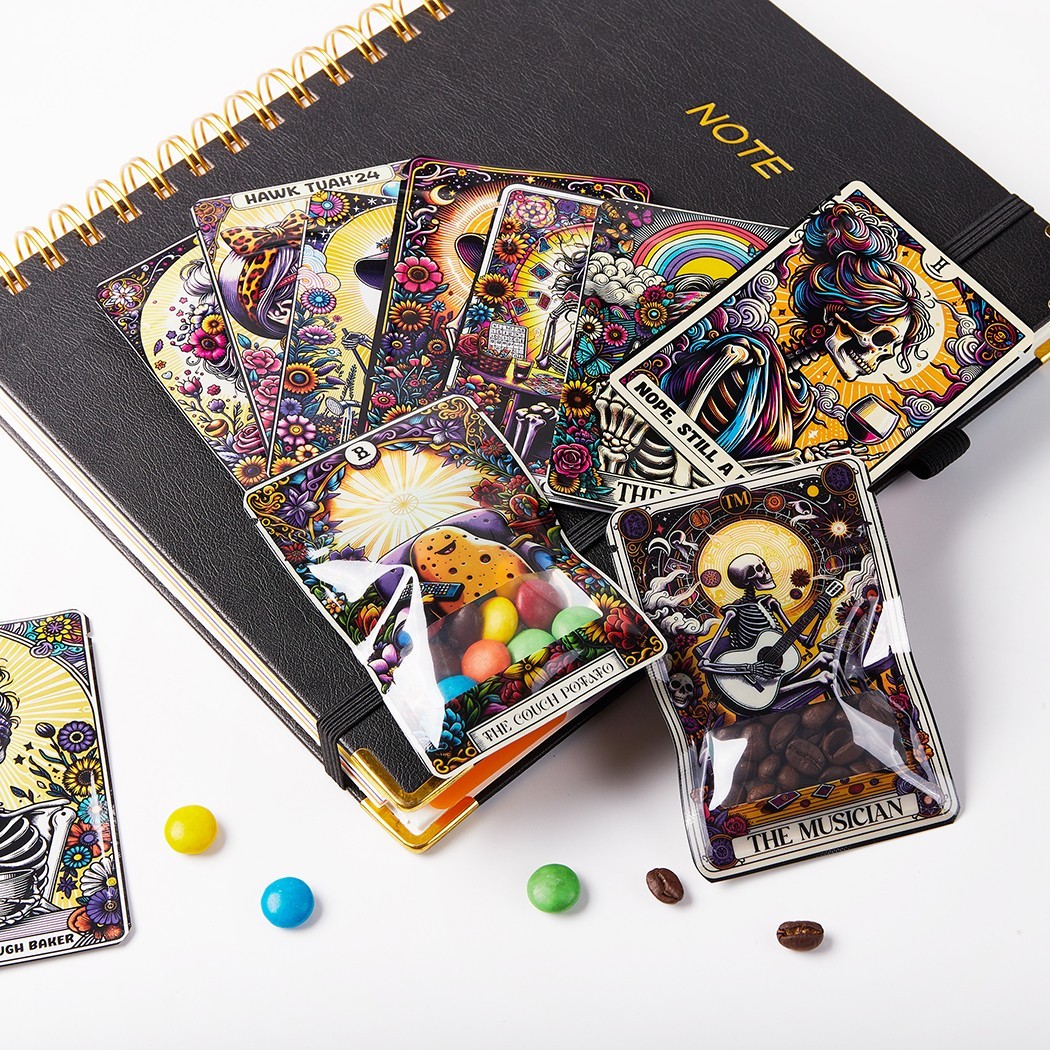 100pcs Resealable Zip Lock Mylar Bags, 7X10cm Smell Proof 1g Flower Storage Bag