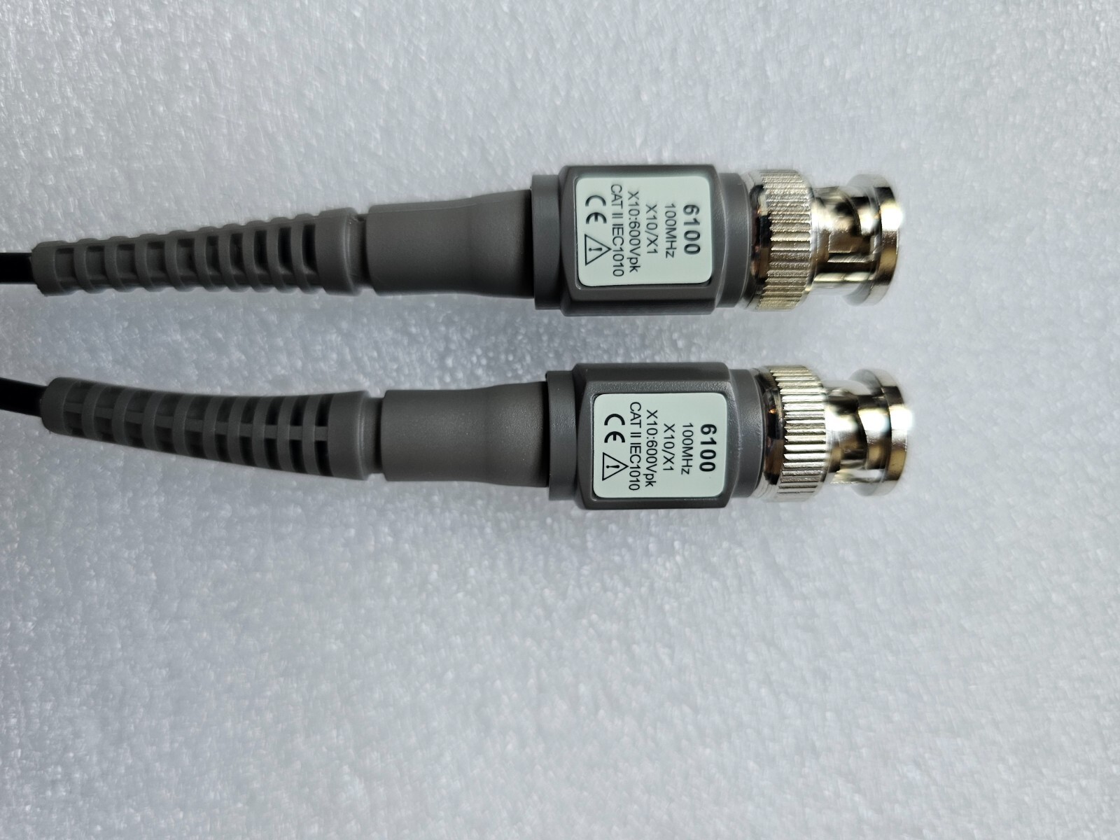 2x 100MHz Oscilloscope Scope analyzer Clip Probe test leads kit for HP Tektronix