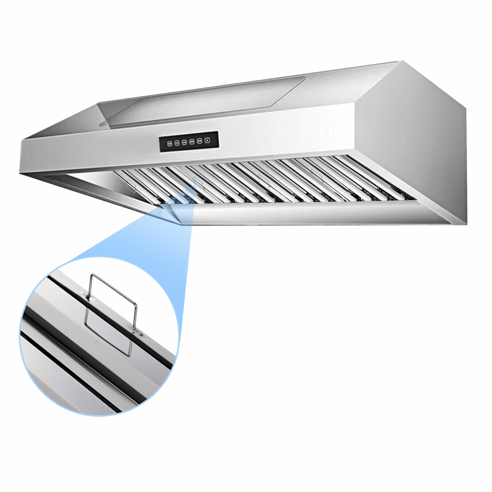 6 Pack - 20" X 20" Stainless Steel Hood Grease Commercial Exhaust Filter Baffle