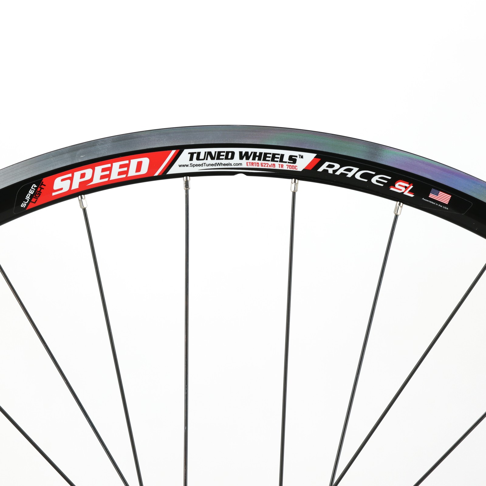 Sta-Tru 700c Double-Wall Aero Alloy Road Wheel, Shimano HG, Rim Brake, QR