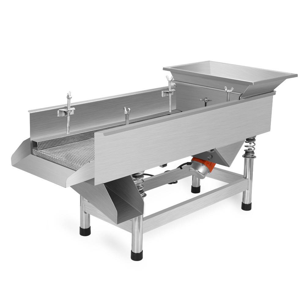 Commercial Vibrating Sifter 110V Shaker Wheat Screener Deck Screening Machine