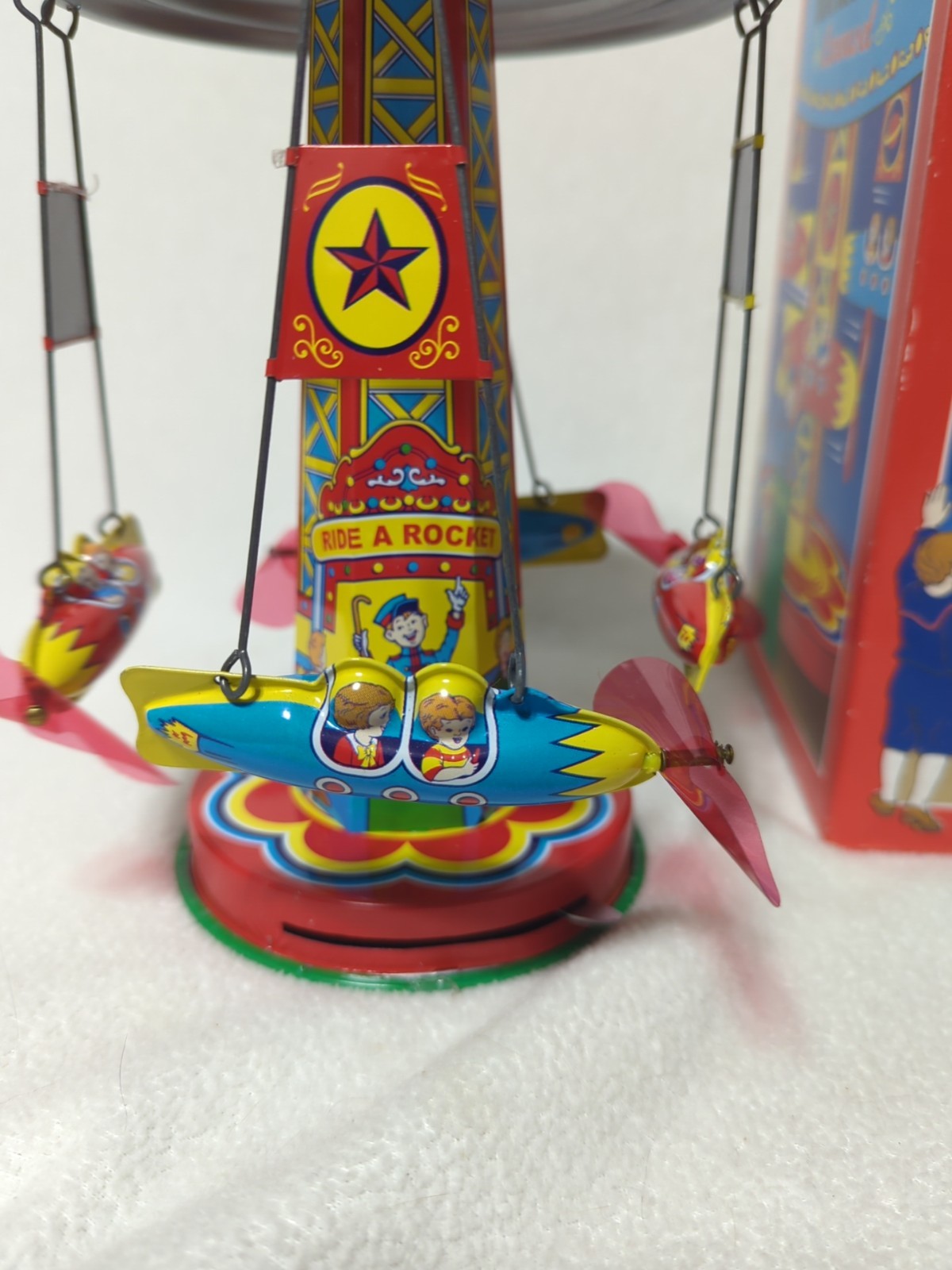 Schylling Rocket Ride Carousel • Featured In Baby Einstein 12th Video