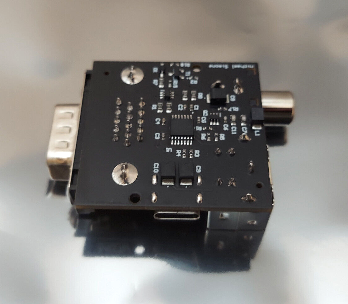 MiSTer FPGA Active Y/C Composite and S-Video Adapter w/ Case (New Version)