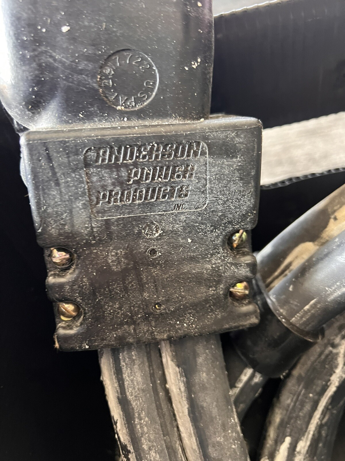 ANDERSON 28V DC Ground Power Unit Output Cable Assembly (20 ft. length) Military