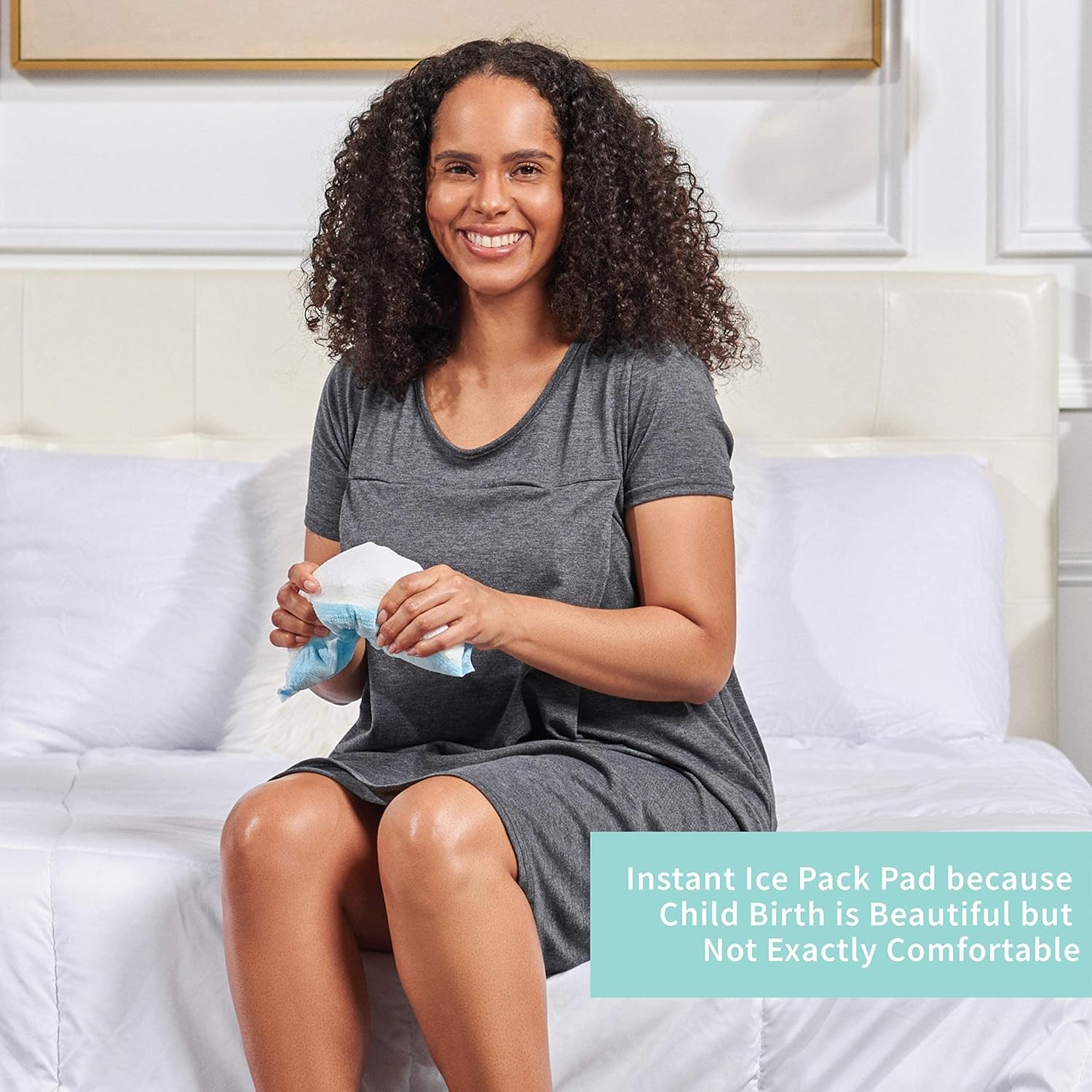 Mama & Wish® Postpartum Care Kit with Hospital Essentials for Women After Birth