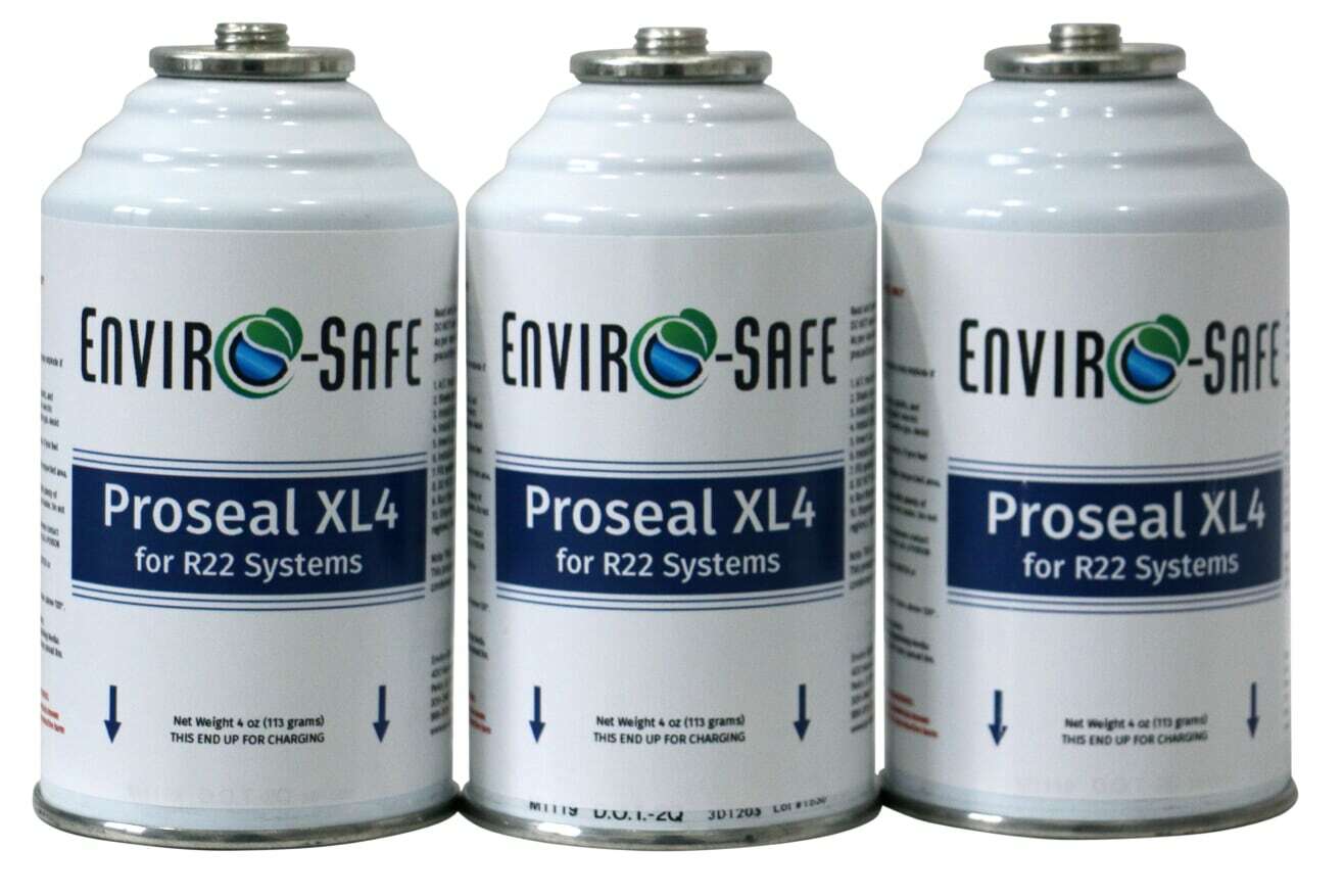 Proseal XL4 for R22, AC Proseal, Envirosafe 3- 4oz cans, auto