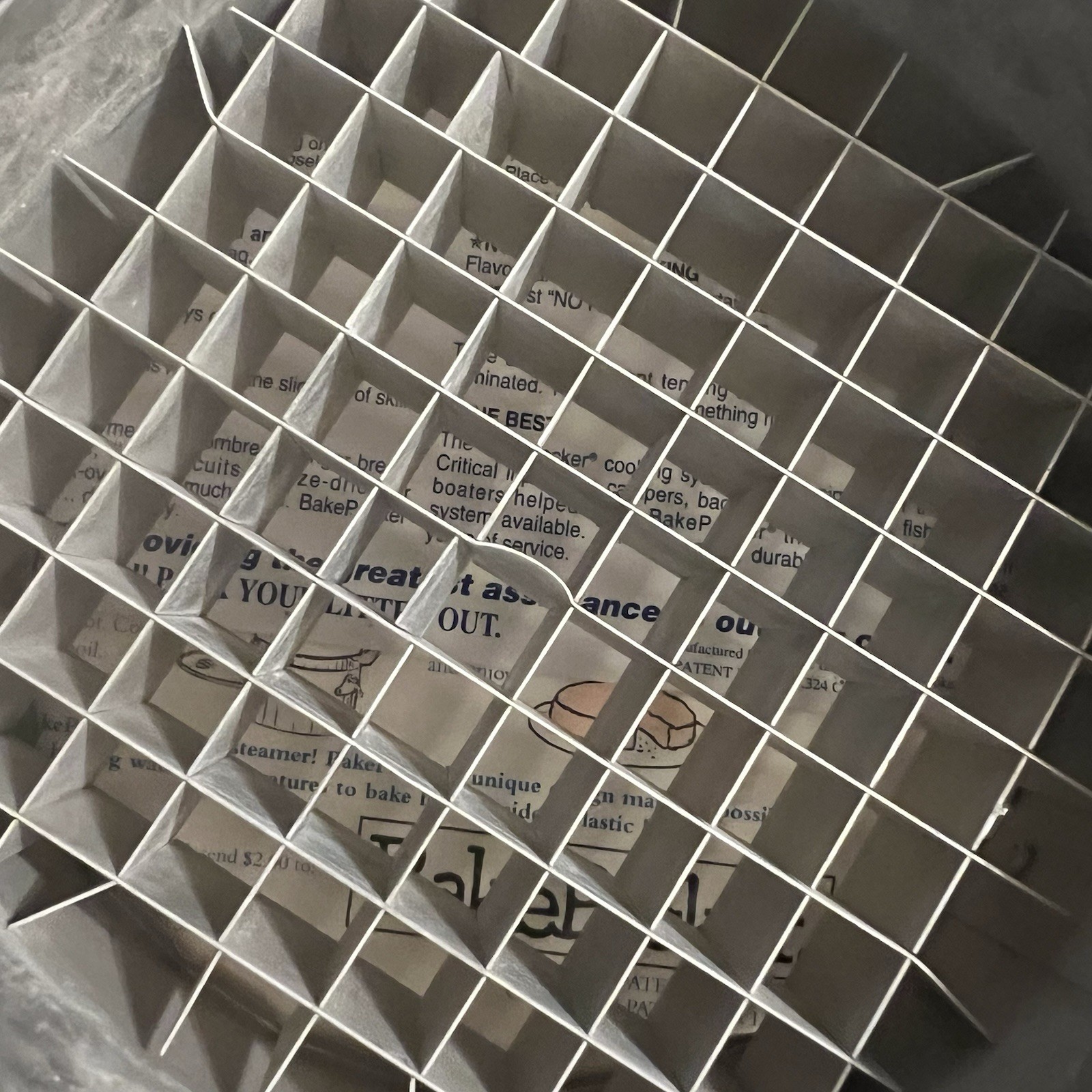 Vintage Bakepacker Ultra-Light Backpacking Camping Oven Portable Cooking Baking