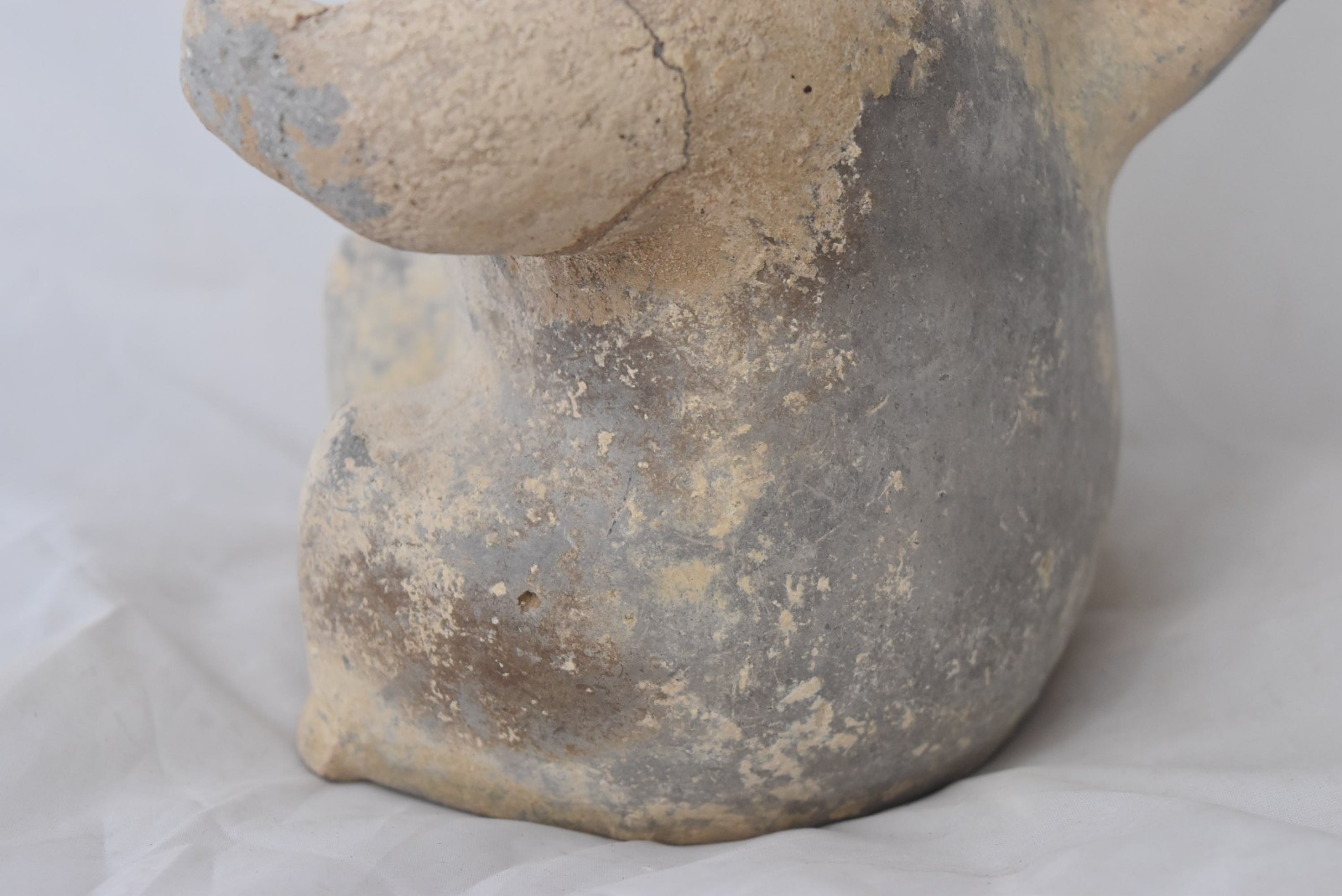 Ancient Pre Columbian Moche Culture Stirrup Spout Vessel Pottery 200CE-800CE