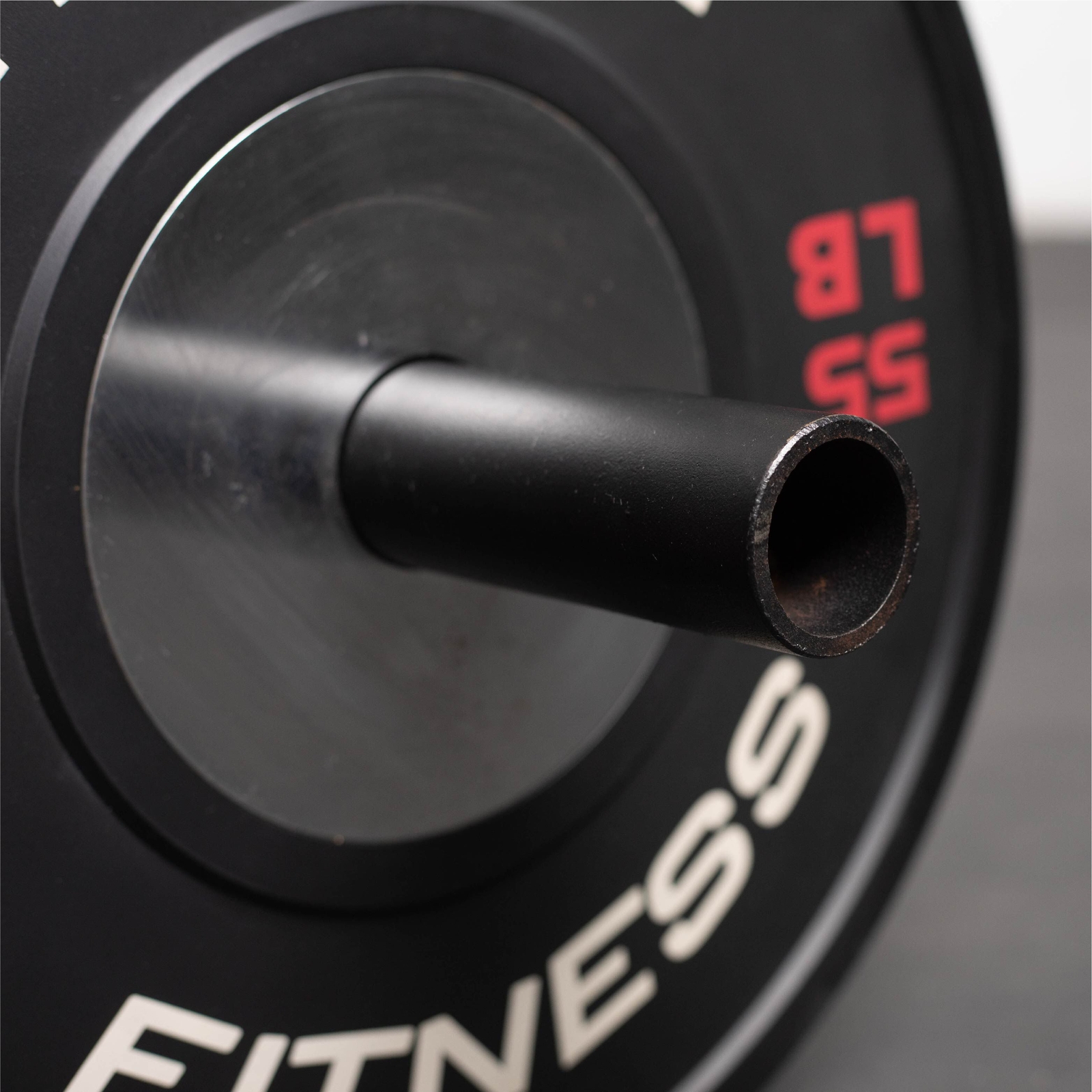 Titan Fitness 5 FT Axle Barbell, Fat Grip Strength Training, Olympic Bar