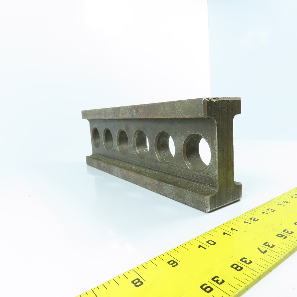 1972 J.G. Pieta 12"L x 4" x 2" W Steel Parallel / Riser Machinist Block Vintage