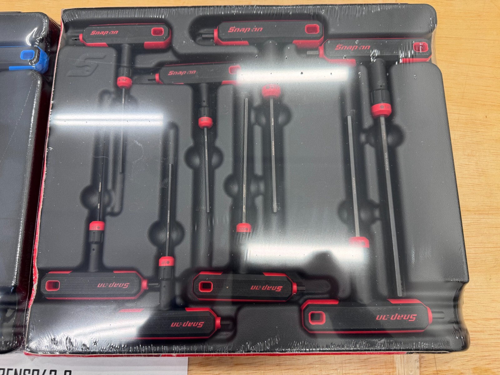 Snap-on Tools SPAIN NEW 16pc SAE / Metric T-Shaped Combo Hex Wrench Sets