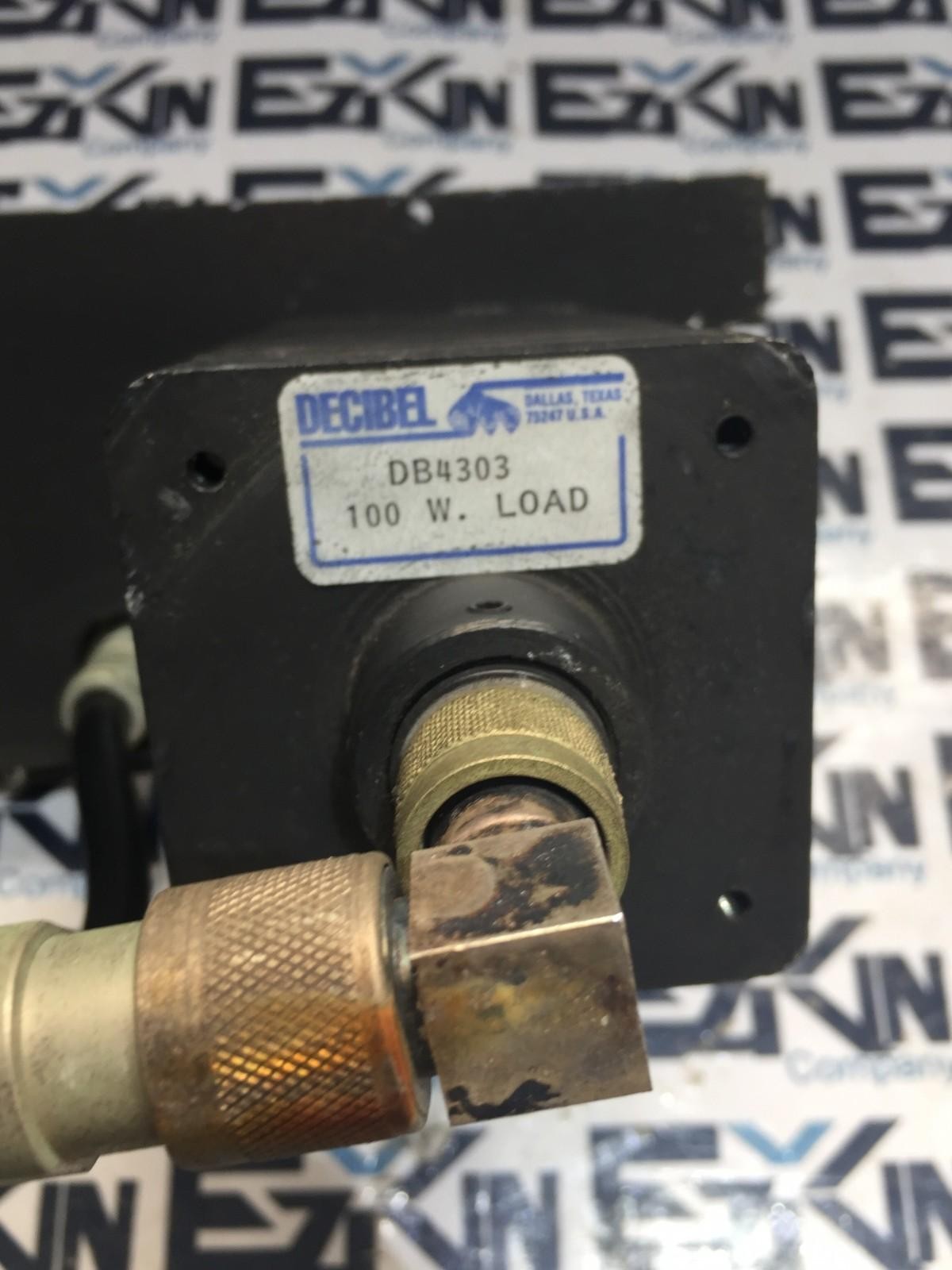 Decibel Products DB4402A UHF Filter DB4303 100W Dry Dummy Load