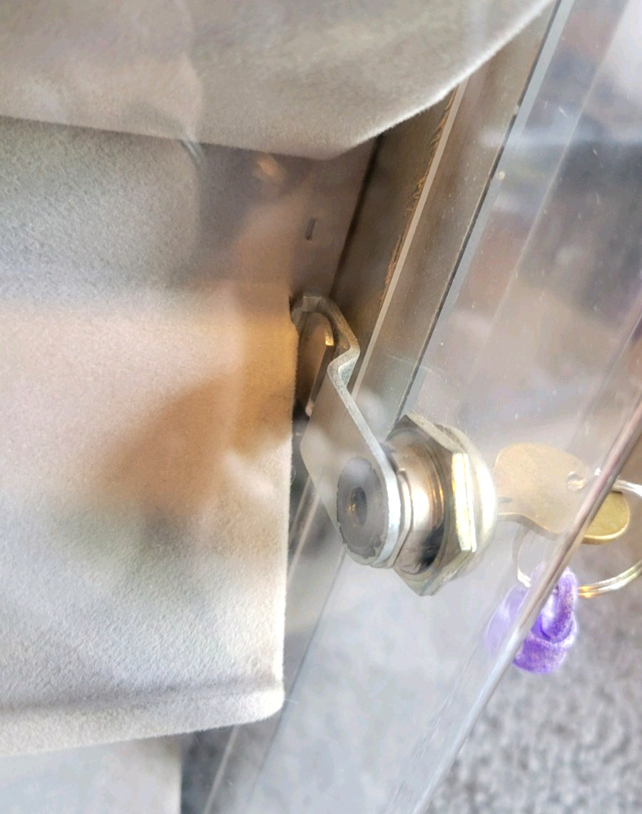 COUNTERTOP ACRYLIC JEWELRY 💎 WATCH BRACELET RING DISPLAY CASE SPINNING SHOWCASE