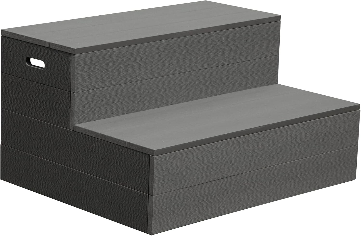 Domi Universal Spa & Hot Tub Step, Non-Slip Heavy Duty Aluminum Spa Steps(Grey)