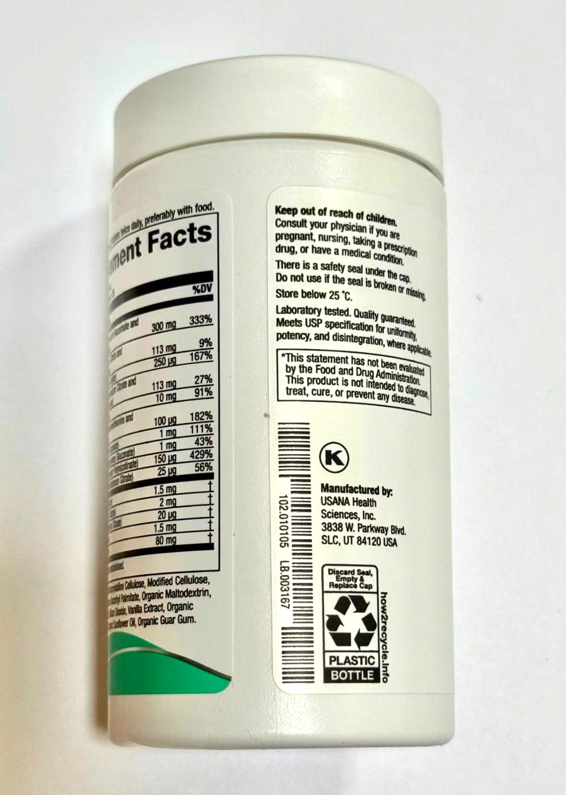 Latest upgraded !USANA Cellsentials Vita Antioxidant and Core Minerals Exp 09/27