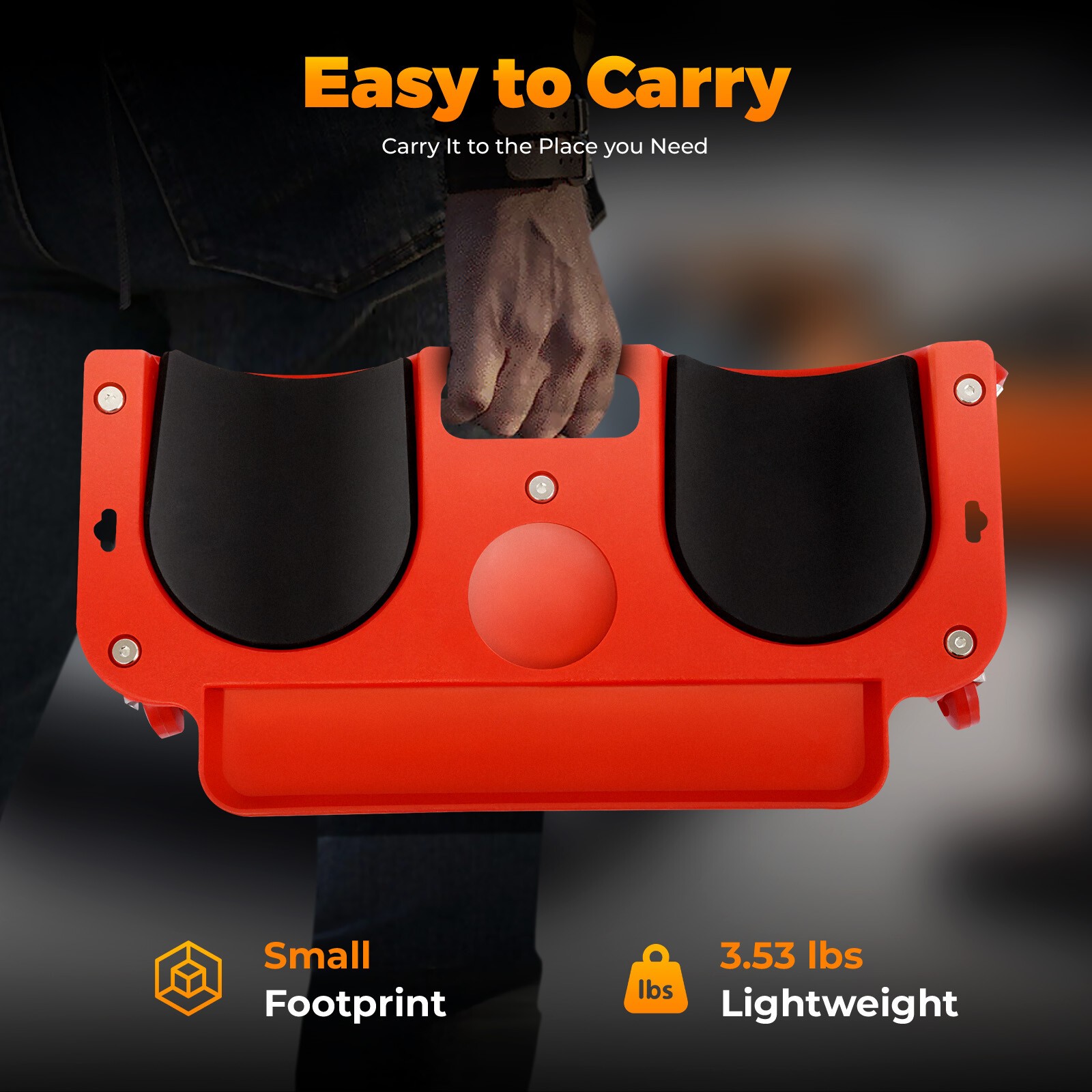 Universal Wheel Rolling Knee Cart Rolling Knee Pad for Mechanic Carpenter Floors