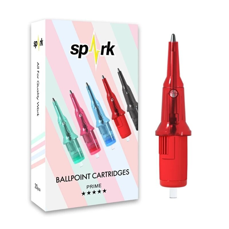 10/20/Mix pcs Spark Ballpoint Tattoo Cartridge Practice Needle Sketch Stippling
