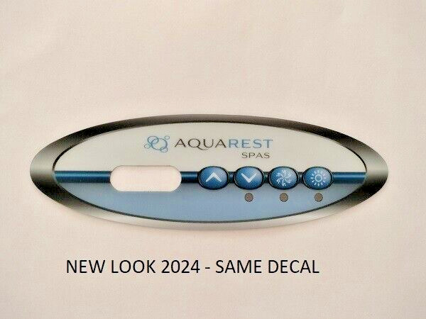 DREAM MAKER / AQUAREST SPAS - DIGITAL TOPSIDE CONTROLLER OVERLAY DECAL