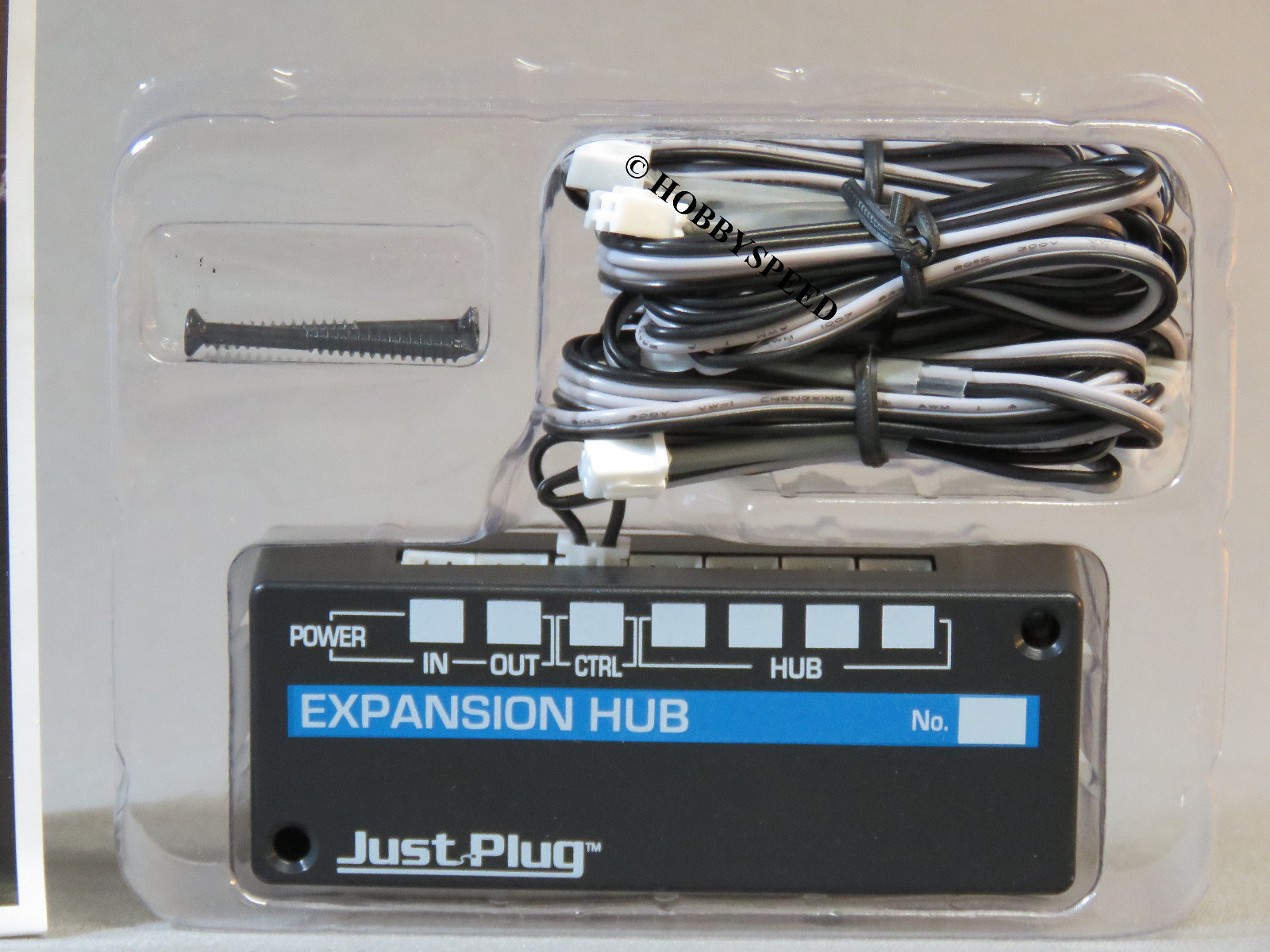 WOODLAND SCENICS EXPANSION HUB FOR JUST PLUG LIGHTING SYSTEM wiring WDS5702 NEW