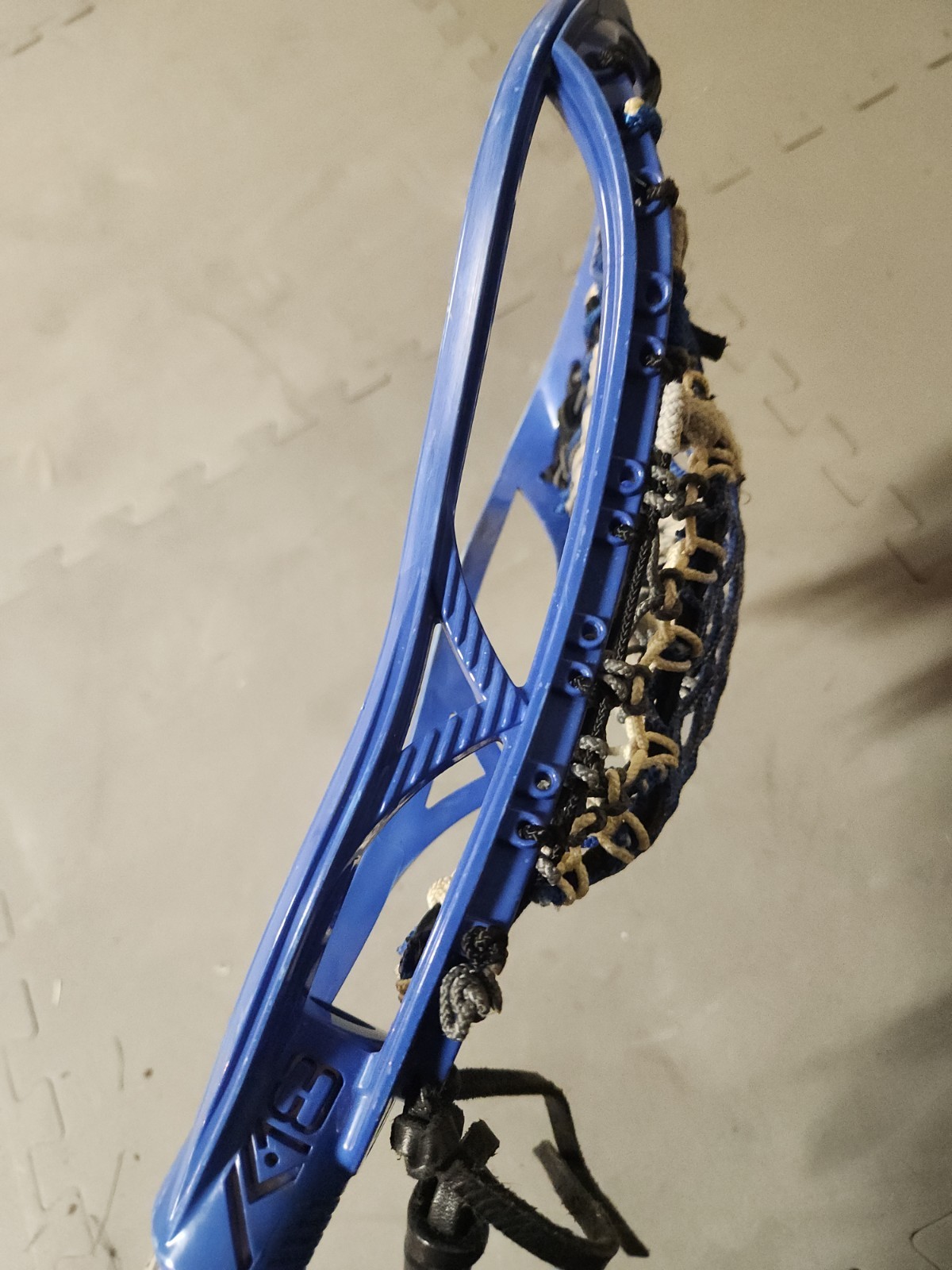 Rare Stx OG K18 Lacrosse Head Excellent Condition On A New Mens 7075 CrankShaft