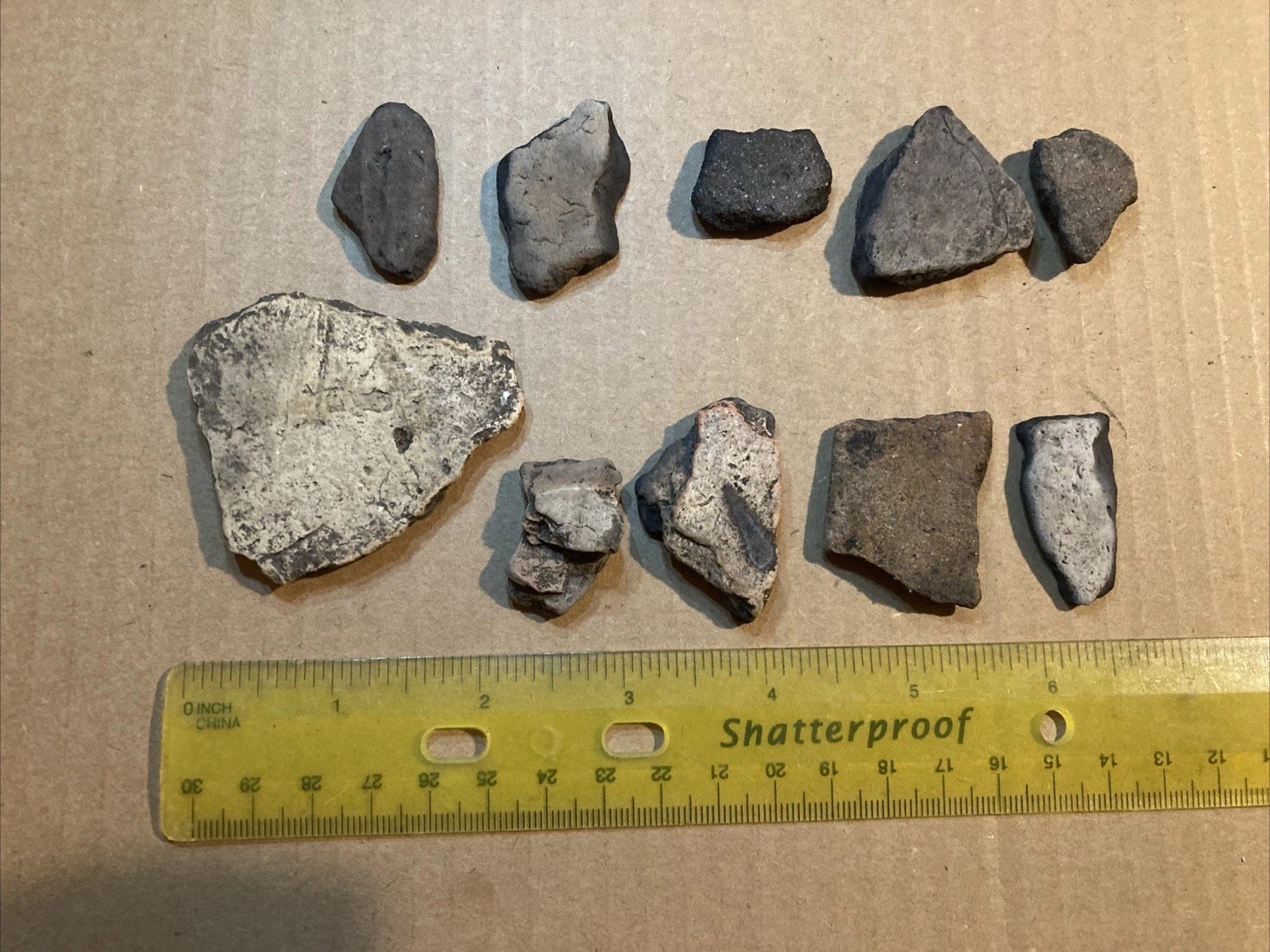 Ais Indians Pottery Shards From East Coast Of Florida